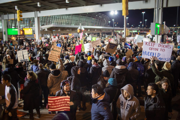 JFK Immigrant Muslim Ban Protest