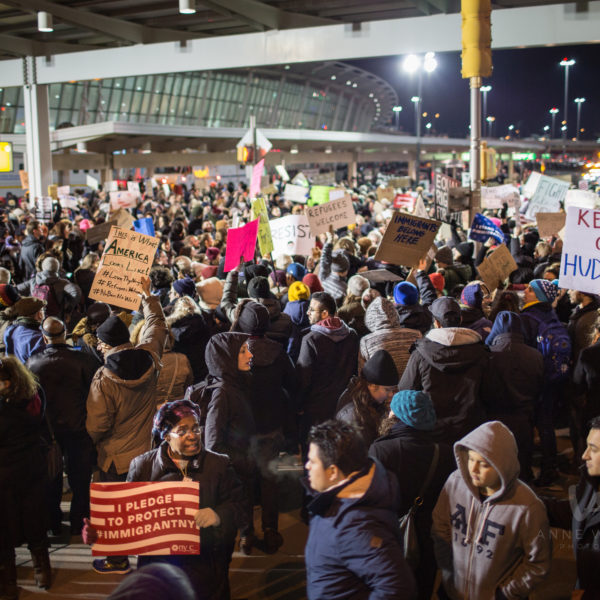 JFK Immigrant Muslim Ban Protest